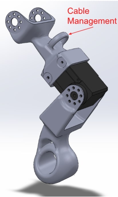 Leg Design Cable Management