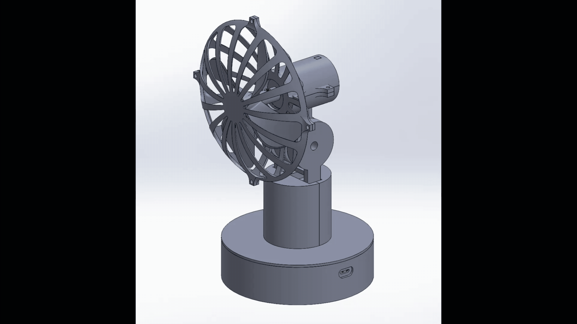 Fan CAD GIF